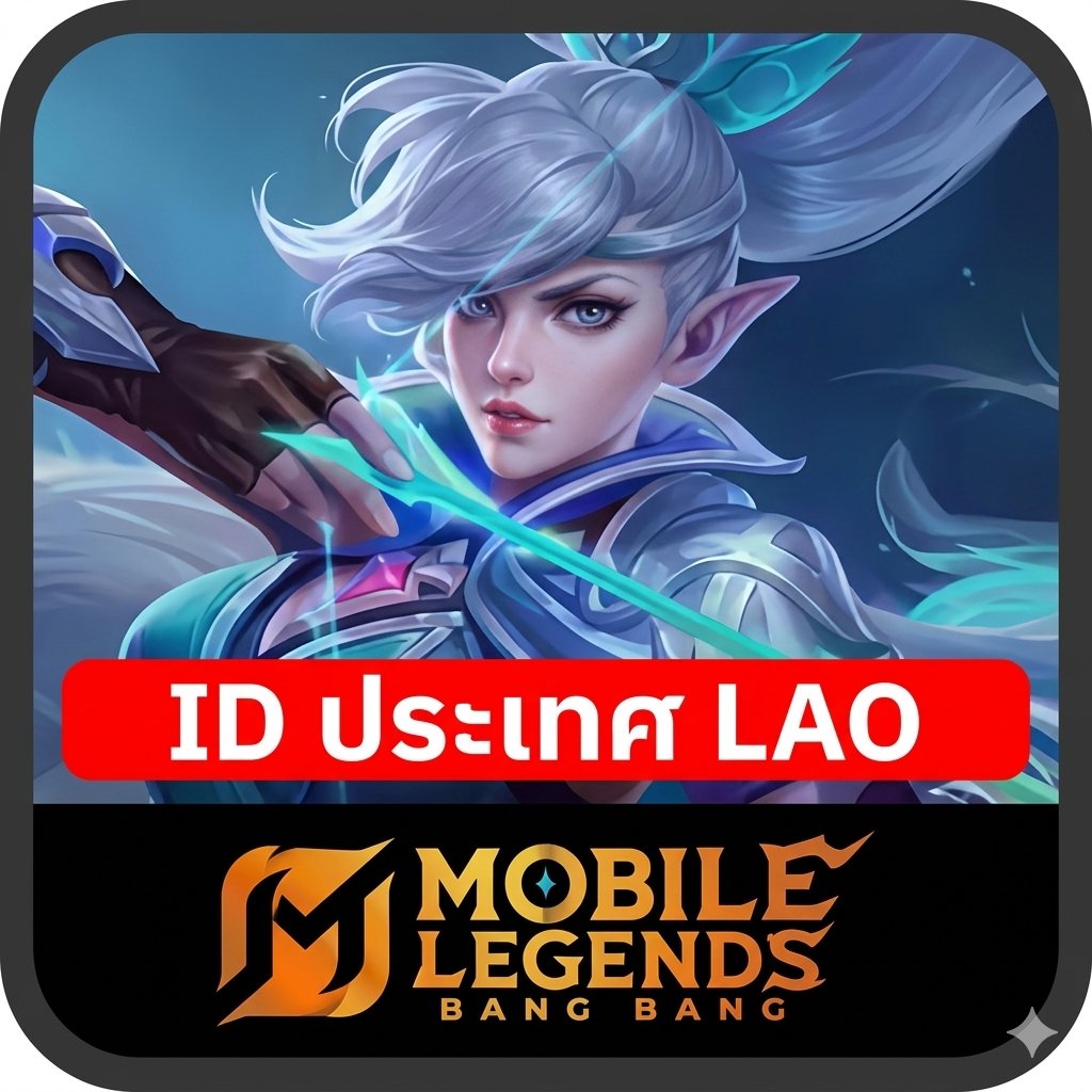 เติม Mobile Legends Bang Bang เฉพาะไอดี Laos